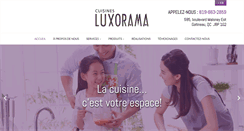 Desktop Screenshot of cuisinesluxorama.com